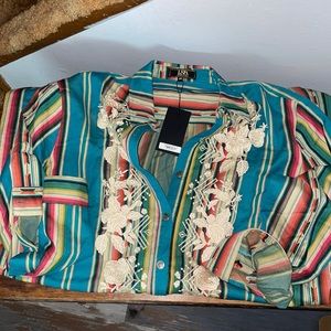 The Savannah - Serape Shirtdress